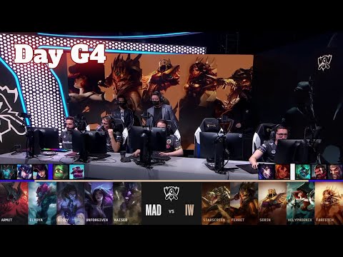 MAD vs IW | Day 1 LoL Worlds 2022 Play-Ins | Mad Lions vs Istanbul Wildcats
