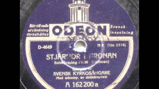 Stjärnor i kronan (Solskenssång Nr. 38) - Svensk kyrkosängare 1926