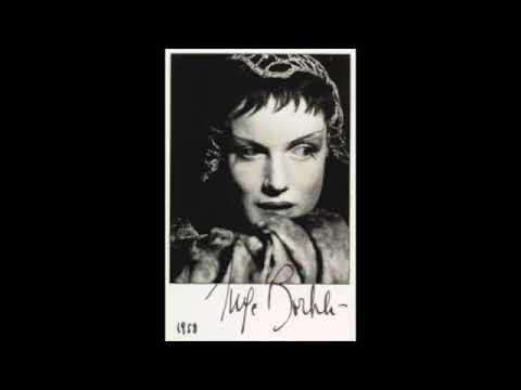 Inge Borkh; "Ah! Du wolltest mich nicht deinen Mund küssen"; SALOME; Richard Strauss