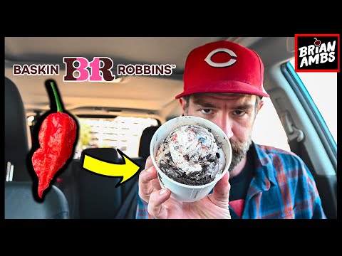 BASKIN ROBBINS GHOST PEPPER ICE CREAM?!