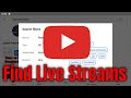 How To Find Live Streams Right Now On YouTube App Guide