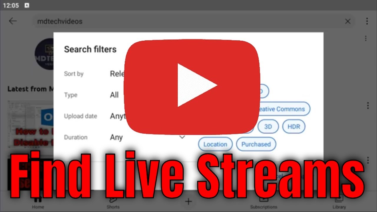 How to Find Live Streams Right Now on YouTube App [Guide]