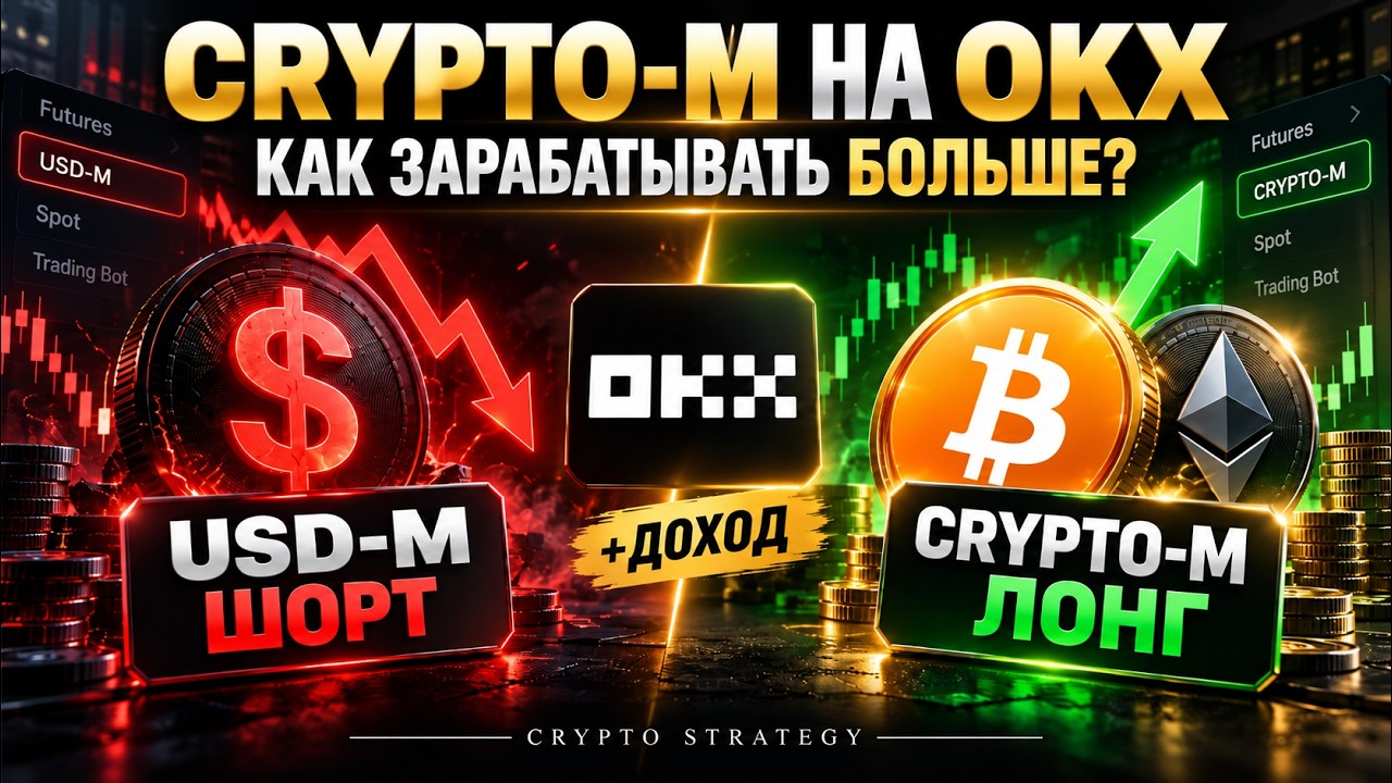 КАК ЗАРАБОТАТЬ БОЛЬШЕ НА КРИПТЕ? CRYPTO-M ФЬЮЧЕРСЫ НА OKX!