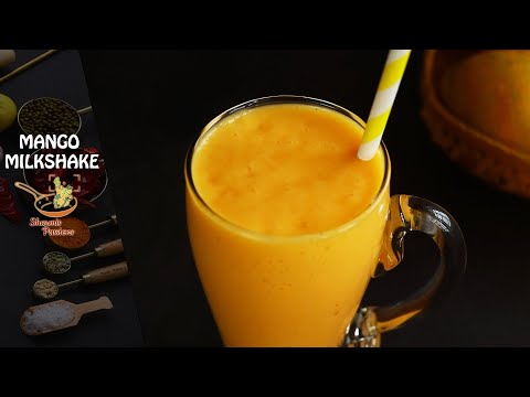 Mango Milkshake Recipe | Mango Shake Recipe