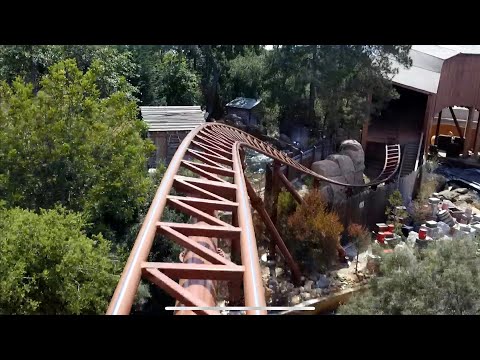 Front row point of view footage of Pony Express