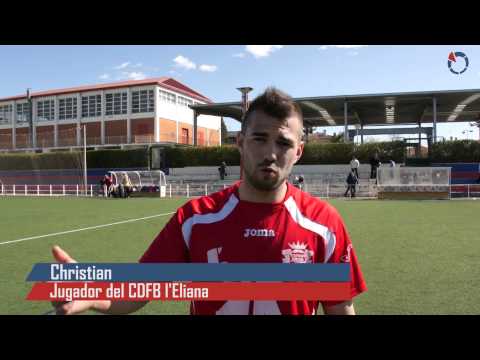 Christian, jugador del CDFB l'Eliana