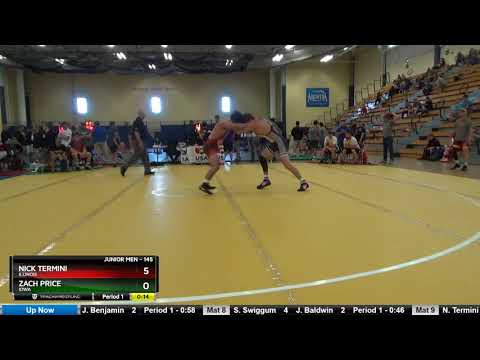 Junior Men 145 Nick Termini Illinois Vs Zach Price Iowa