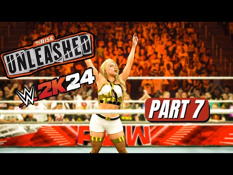 WWE 2K24 MyRise UNLEASHED Part 7 Gameplay Walkthrough FULL GAME [4K 60FPS PS5] - No Commentary