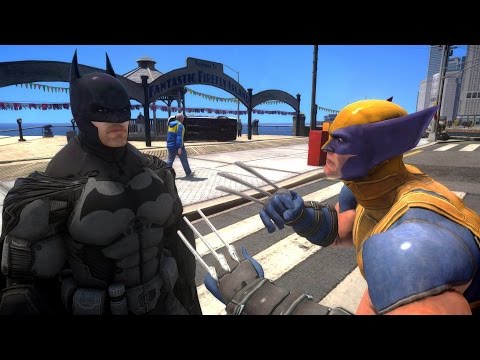 Batman VS Wolverine - EPIC Battle
