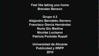 Feel like taking you home