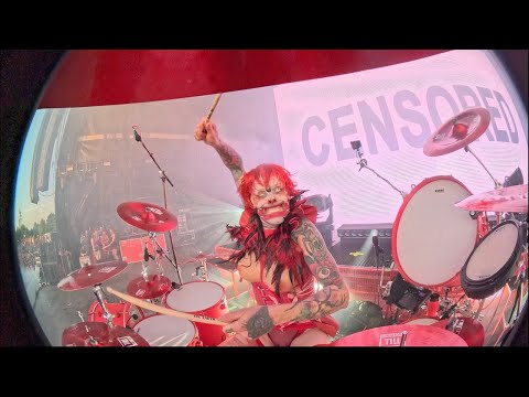 Till Lindemann - LIVE @ HELLFEST - FAT - Joe Letz Drum Cam