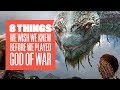 8 Things We Wished We Knew Before Playing God of War