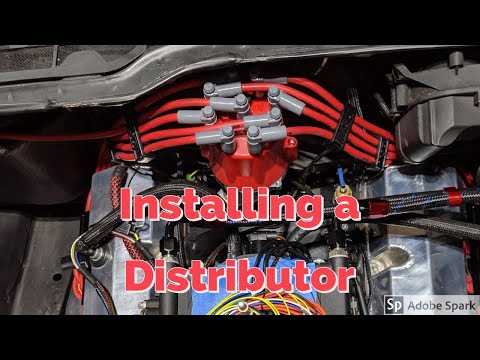82-92 Camaro Installing a Distributor in a SBC 350 Third gen Camaro MSD Pro Billet