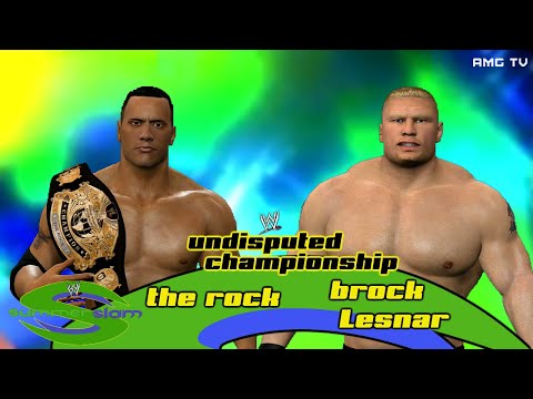 WWE 2K Classics - The Rock vs Brock Lesnar | SummerSlam 2002 Promo