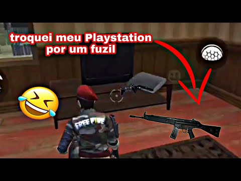 Troquei meu Playstation por um fuzil