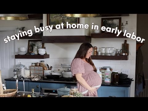 Laboring at Home Vlog | Long labor with fifth baby