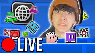 MULTIPLAYER IN GEOMETRY DASH LIVE - Geometry Dash Globed LIVE