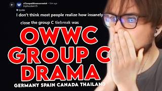 OVERWATCH WORLD CUP DRAMA W/ GROUP C (GERMANY CANADA SPAIN THAILAND)