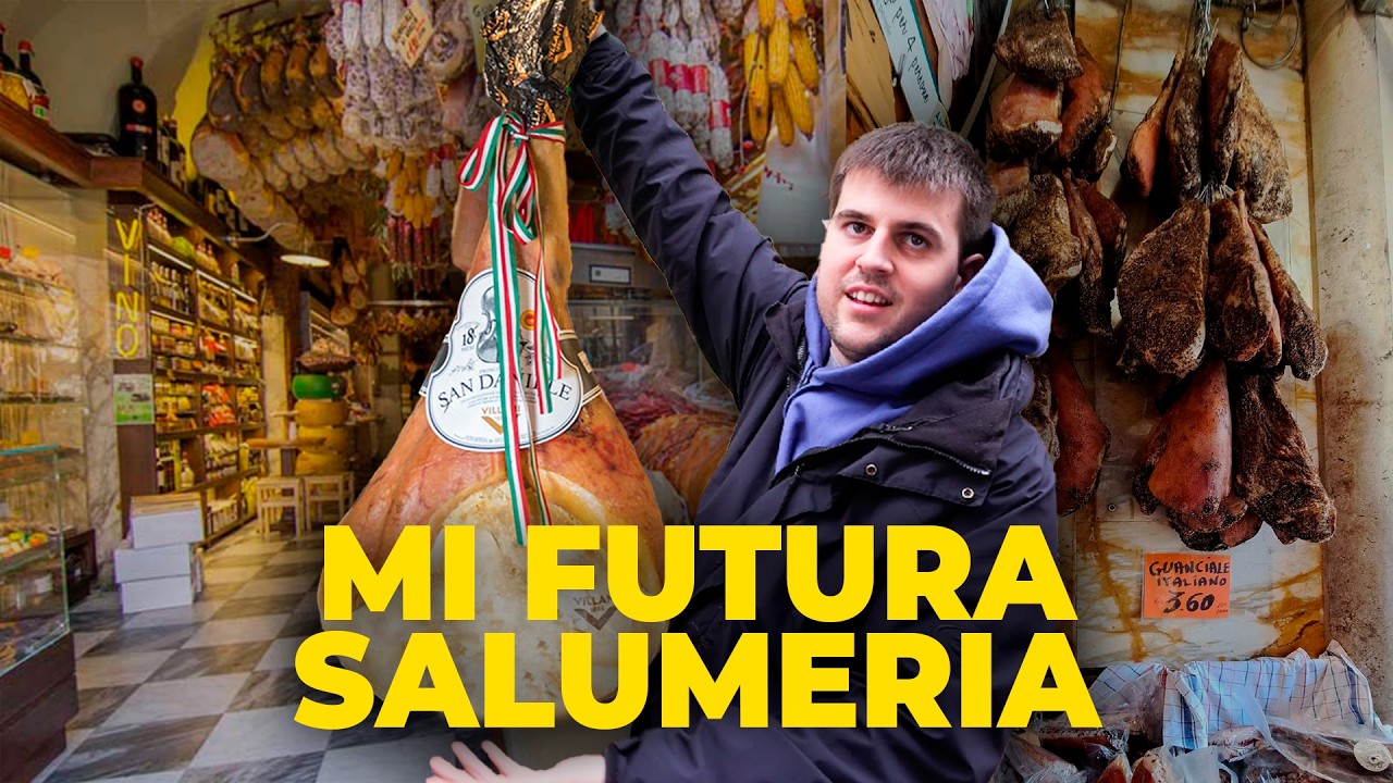 Así será mi futura SALUMERIA | Cogiendo INSPIRACIÓN en Roma