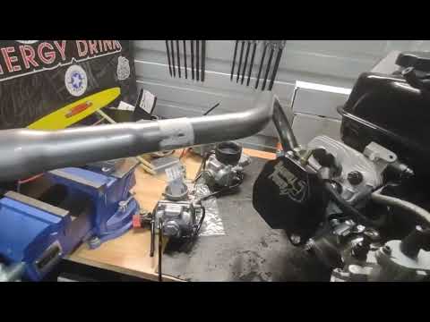 Super stock predator 212 for the full throttle magazine minibike drag racing series