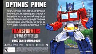 Cover art for Transformers devastation Autobots ost