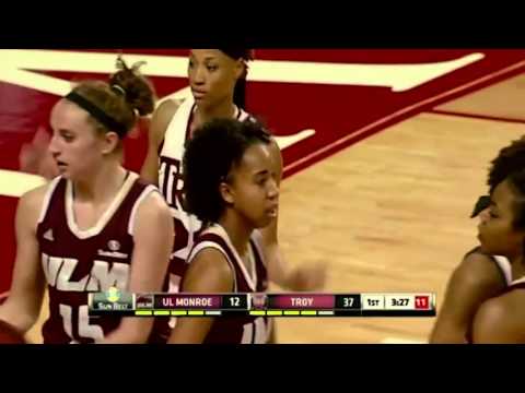 Alayshia Hunter, UL Monroe: Women's Basketball Sun Belt Student Athlete of the Week (12/14/15)