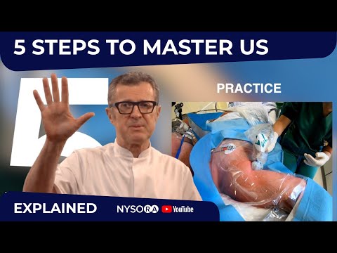 Dr. Hadzic's 5 Steps to Master Ultrasound - Regional anesthesia Crash course with Dr. Hadzic