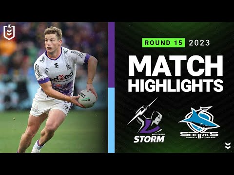 NRL Highlights | NRL 2023 | Melbourne Storm v Cronulla-Sutherland Sharks | Match Highlights