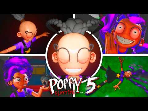 Poppy Playtime Chapter 5 - All Lily Lovebraids Secret Cutscenes Out of Bounds