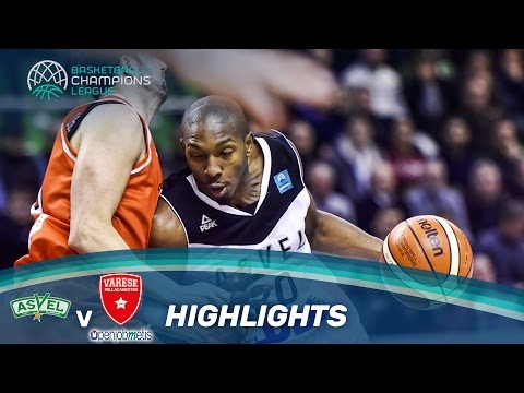 ASVEL Lyon-Villeurbanne v Openjobmetis Varese - Highlights - Basketball Champions League