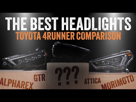 Ultimate 2014-2024 5th Gen Toyota 4Runner Headlight Shootout | Which Headlights are the Best?