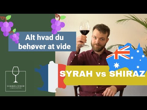 SYRAH vs SHIRAZ | Alt hvad du behøver at vide | Guldkorn fra Sommelieren