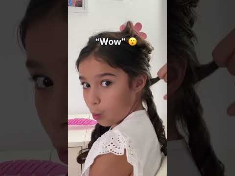 HER HAIR IS CURLY!!! 😱🤭💖 ​@TYMOBeauty  #fypシ゚  #shorts #hair #hairstyle #valentinesday #viral