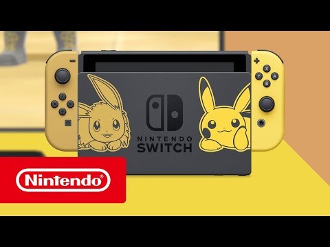 Bande annonce Nintendo Switch édition Pikachu & Évoli