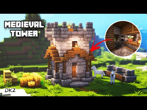 EPIC Medieval Tower Build! 🏰 Minecraft Tutorial