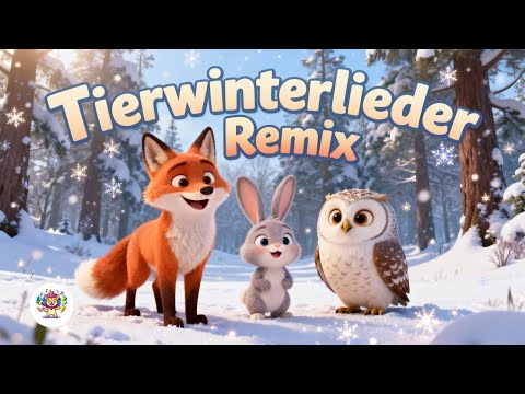 Animal Winter Songs Remix – Animal Songs for Children