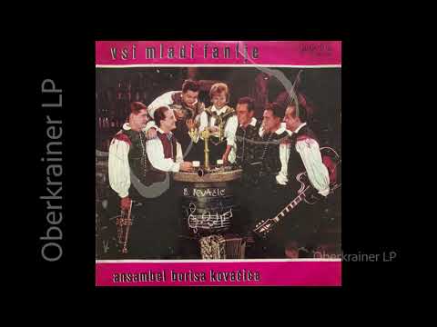 Ansambel Borisa Kovačiča ‎- VSI MLADI FANTJE - 1964