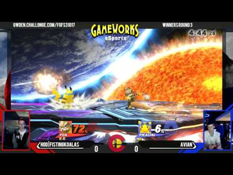 HoD | FistingKoalas (Fox) Vs. Avian (Pikachu) - WR3