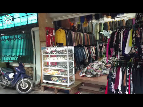 Thâm nhập chợ buôn bán hàng thùng Đông tác - second hand clothes | Hanoi Travel | Hà Nội Phố