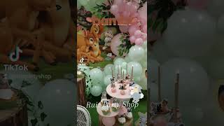 Bambi themed Babyshower decor