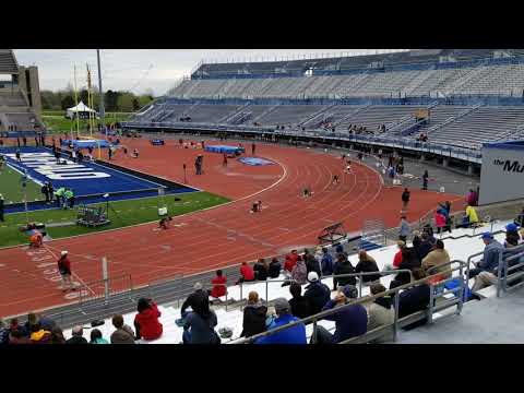 2018 Mac outdoor championships women's 4x1