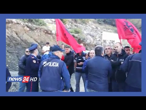 Tensione në Mat/ Banorët ngrihen në protestë kundër ndërtimit të HEC-it, përplasen me policinë