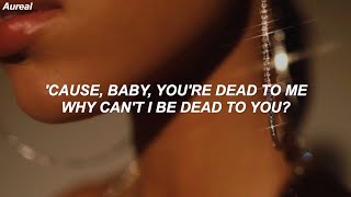 Kali Uchis - Dead To Me (Lyrics)