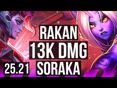 RAKAN & Twitch vs SORAKA & Smolder (SUP) | 13k DMG, 3/3/21 | EUW Diamond | 25.21