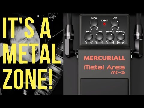 Metal Area MT-A by Mercuriall - Metal Zone Tone FREE Plugin!