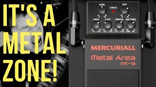 Video thumbnail for Metal Area MT-A by Mercuriall - Metal Zone Tone FREE Plugin! by resington