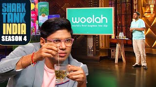 Woolah Tea ne Sharks ko kar diya fan in seconds! | Shark Tank India S4 | Male Entrepreneurs
