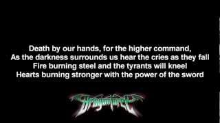 DragonForce - Cry Thunder | Lyrics on screen | HD