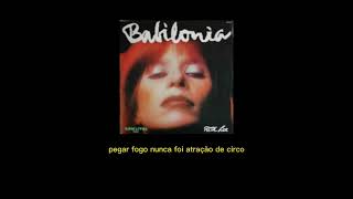Rita Lee &amp; Tutti Frutti - Jardins da Babilônia (letras/lyrics)