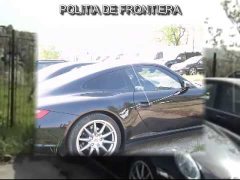 Porche Carrera depistat de poliţiştii de frontieră vasluieni